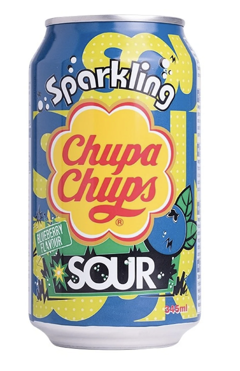 Chupa Chups Sour Blueberry Flavour 345ml