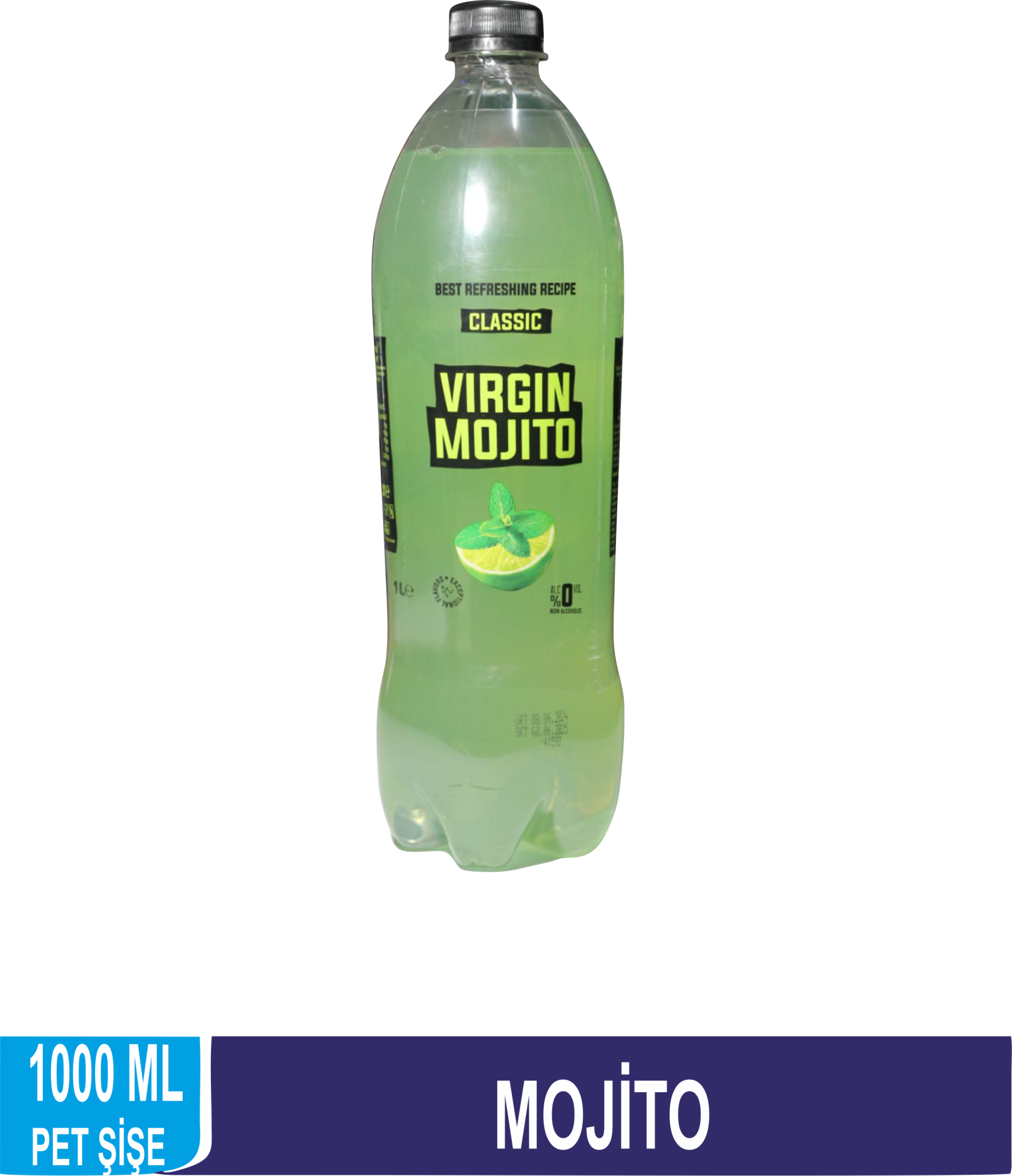 Virgin Mojito Classic Misket Limonu ve Nane Aromalı 1000 ml