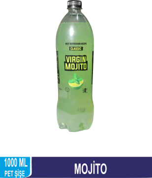 Virgin Mojito Classic Misket Limonu ve Nane Aromalı 1000 ml