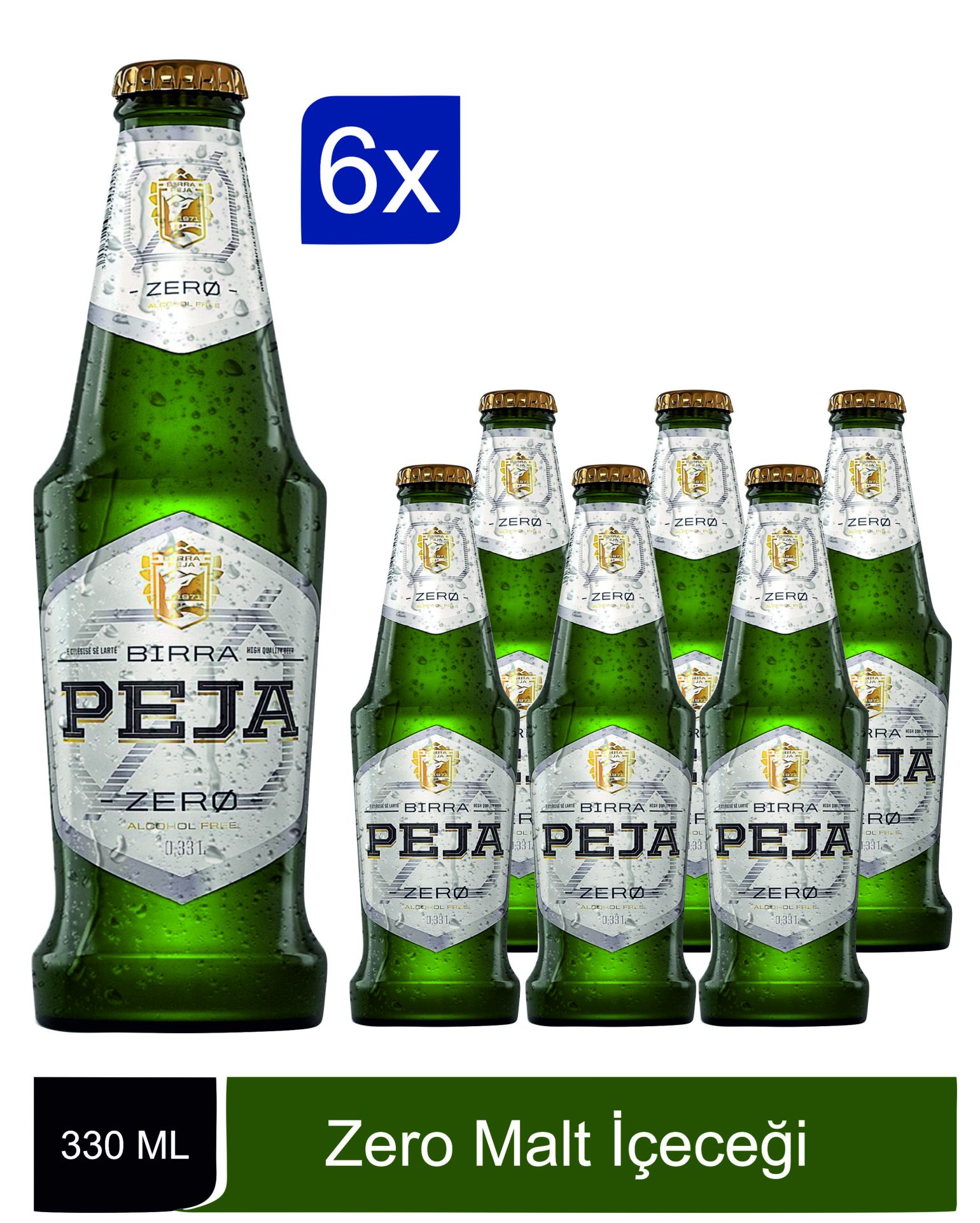 Peja Malt İçecek Cam Şişe 330 ML 6'lı Paket