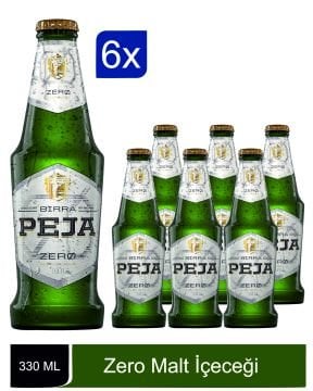 Peja Malt İçecek Cam Şişe 330 ML 6'lı Paket