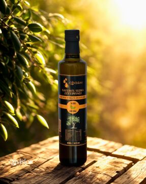 Olivision Akhisar Premium Trilye Soğuk Sıkım Erken Hasat Zeytinyağı 500 ML