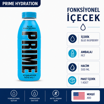Prime Drink Blue Raspberry 500 Ml