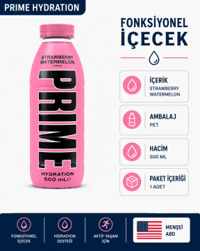 Prime Hydration Strawberry Watermelon 500 ml