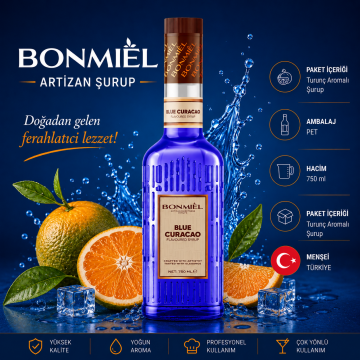 Bonmiel Artizan Turunç Aromalı Şurup 750 ml