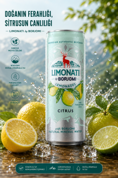 Borjomi Limonati Keşif Paketi 330 Ml x 4