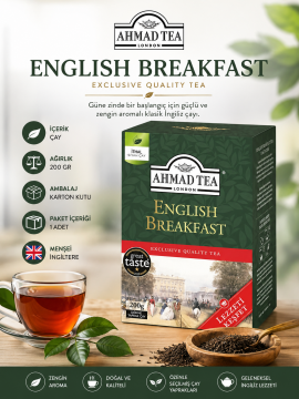 Ahmad Tea English Breakfast Dökme Çay 200 gr