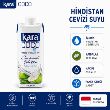 KARACOCO Hindistan Cevizi Suyu 330 ml