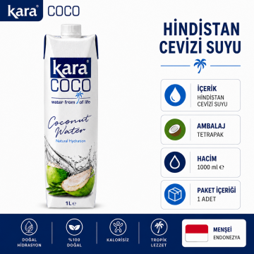 KARACOCO Hindistan Cevizi Suyu 1000 ml
