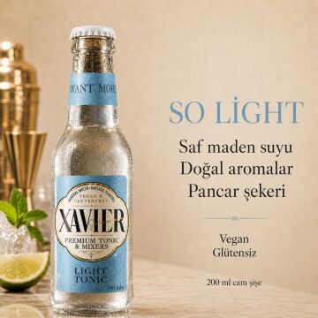 XAVIER Premium Tonic & Mixers Karma Paket 200 ML X 4