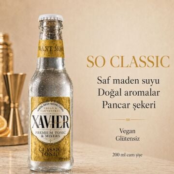 XAVIER Premium Tonic & Mixers Karma Paket 200 ML X 4