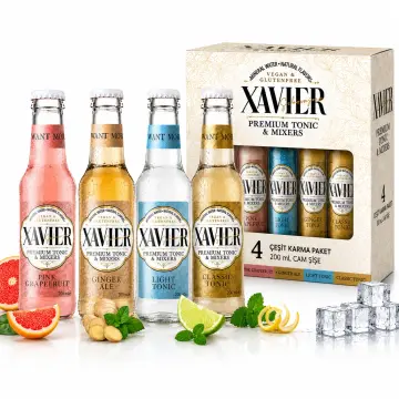 XAVIER Premium Tonic & Mixers Karma Paket 200 ML X 4