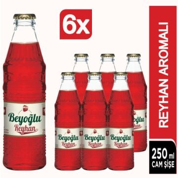 Beyoğlu Reyhan Aromalı Gazoz 6×250 Ml