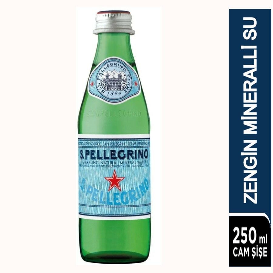 San Pellegrino Doğal Zengin Mineralli Su 250 Ml