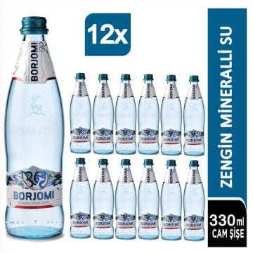Borjomi Doğal Zengin Mineralli Su 12x330ml