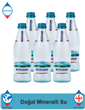 Borjomi Doğal Zengin Mineralli Su 6x500ml