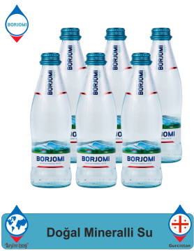 Borjomi Doğal Zengin Mineralli Su 6x500ml