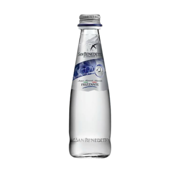 San Benedetto Gazlı Su Cam Şişe 6x250ml