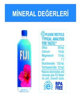 FİJİ Doğal Mineralli Su Pet Şişe  6 X 500 ML