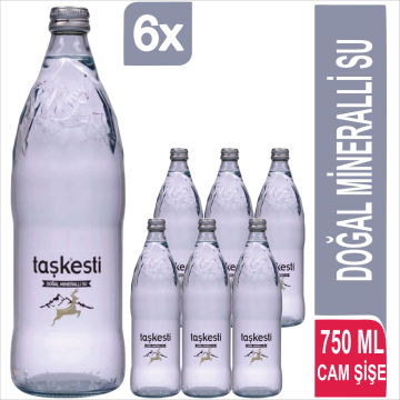 TAŞKESTİ Doğal Mineralli Su 6 x 750 ML