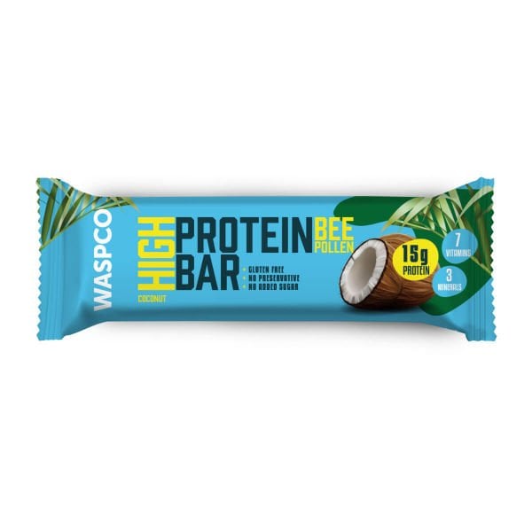 WASPCO Hindistan Cevizli Yüksek Protein Bar 50gr