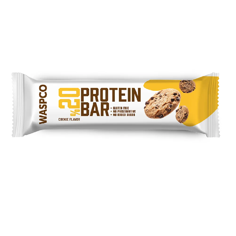 WASPCO Kurabiye Aromalı Protein Bar 40g