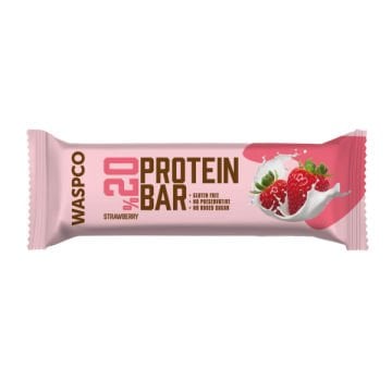 WASPCO Çilekli Protein Bar 40g