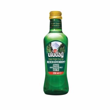 Uludağ Çevir-Aç Kapak Doğal Mineralli Maden Suyu 250 ML x 6