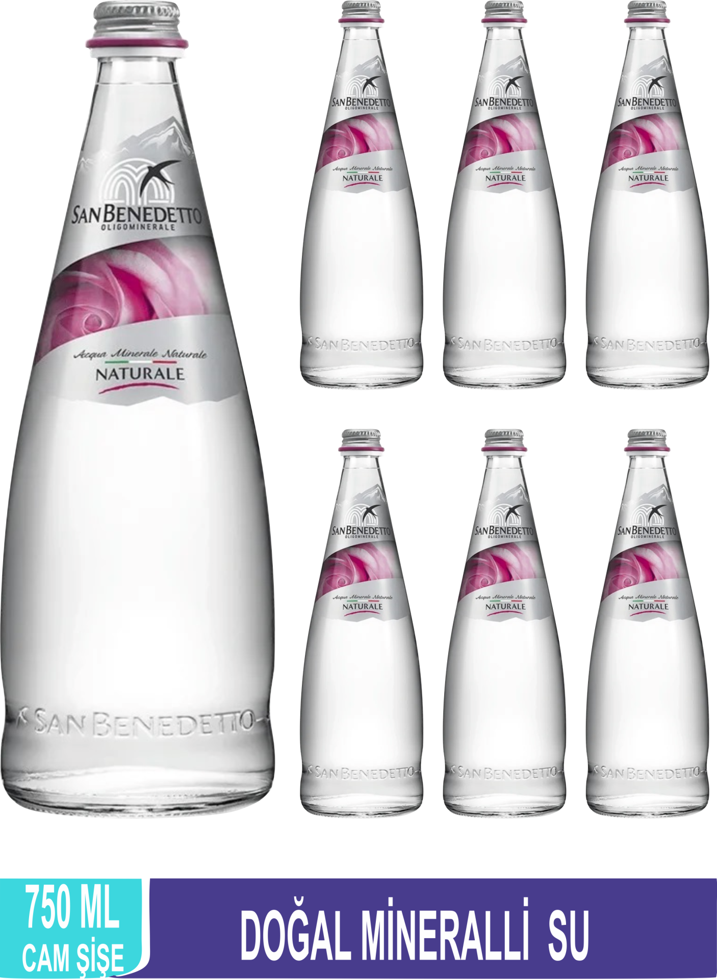 SAN BENEDETTO Doğal Mineralli Su 750 ML x 6