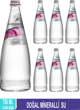 SAN BENEDETTO Doğal Mineralli Su 750 ML x 6