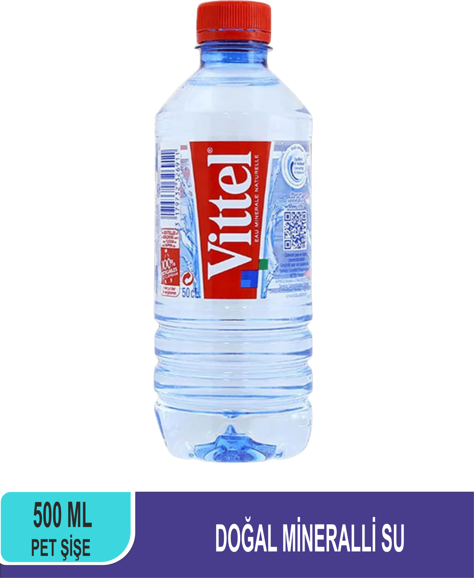 VİTTEL Doğal Minelli Su Pet Şişe 500 ML