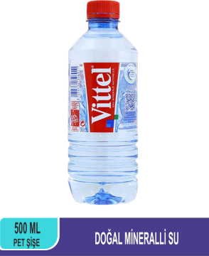VİTTEL Doğal Minelli Su Pet Şişe 500 ML