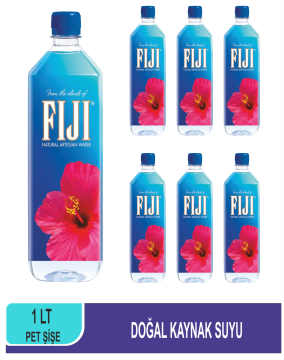 FİJİ Doğal Mineralli Su Pet Şişe  6 X 1 LT