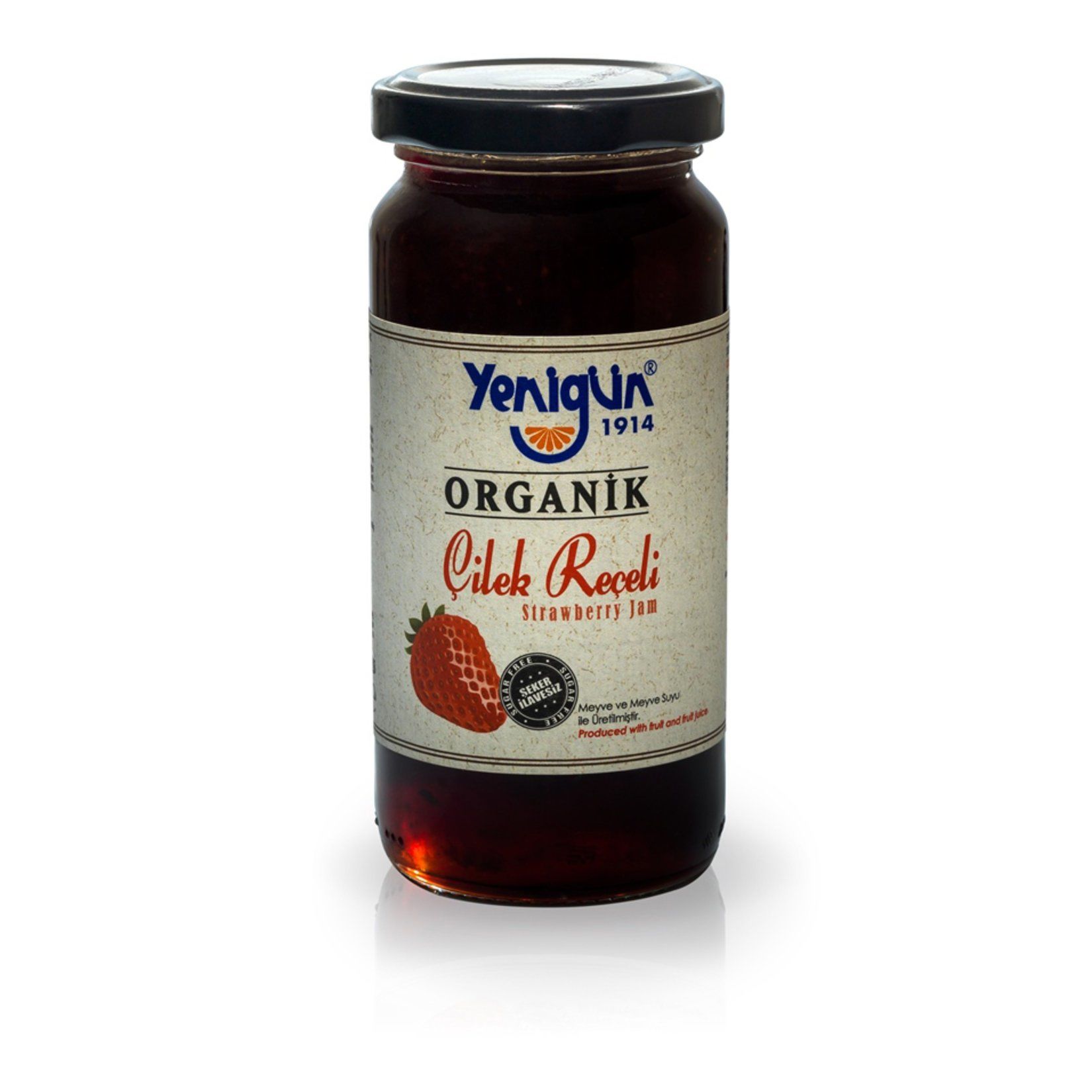 Yenigün Organik Çilek Reçeli 290 G