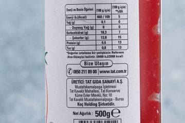 Tat Organik Domates Salçası 500 g