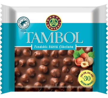 Kahve Dünyası Tambol Fındıklı Sütlü Çikolata 77 G