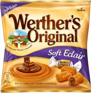 Storck Werther's Original Soft Caramel Eclair 100 GR