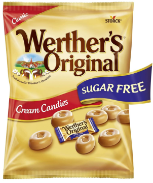 Storck Werther's Original Cream Candies Sugar Free 70 GR