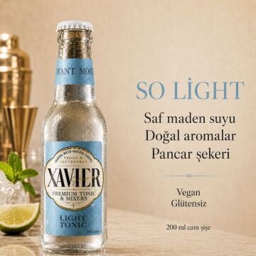 XAVIER Premium Tonic & Mixers Light Tonic 200 ML x 6