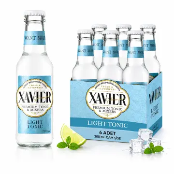 XAVIER Premium Tonic & Mixers Light Tonic 200 ML x 6