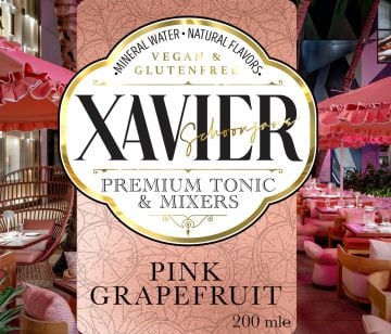 XAVIER Pink Grape fruit Mixer 200 ML X 6